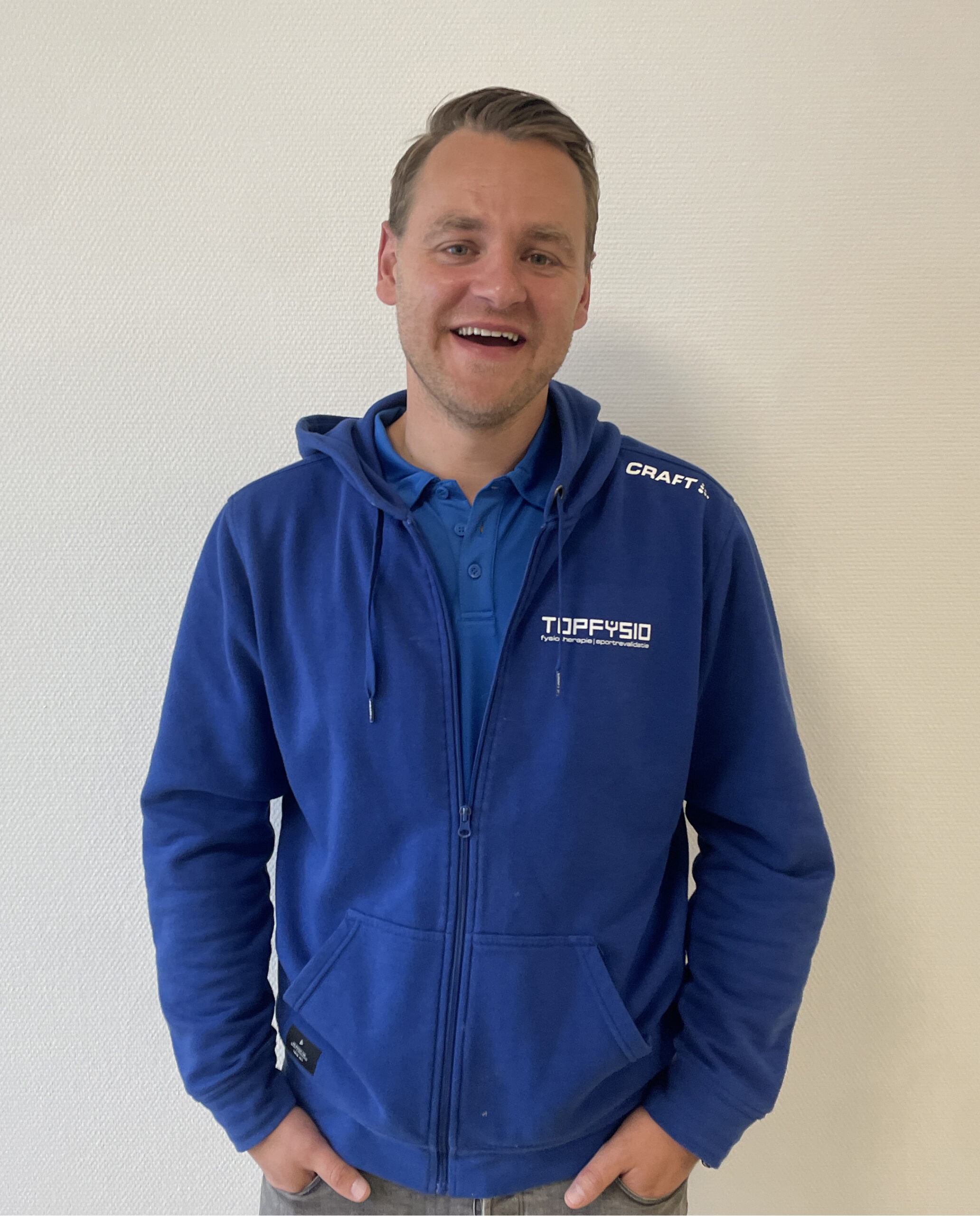 Mike Wouda MSc sportfysiotherapeut en manueel therapeut bij TopFysio Leeuwarden
