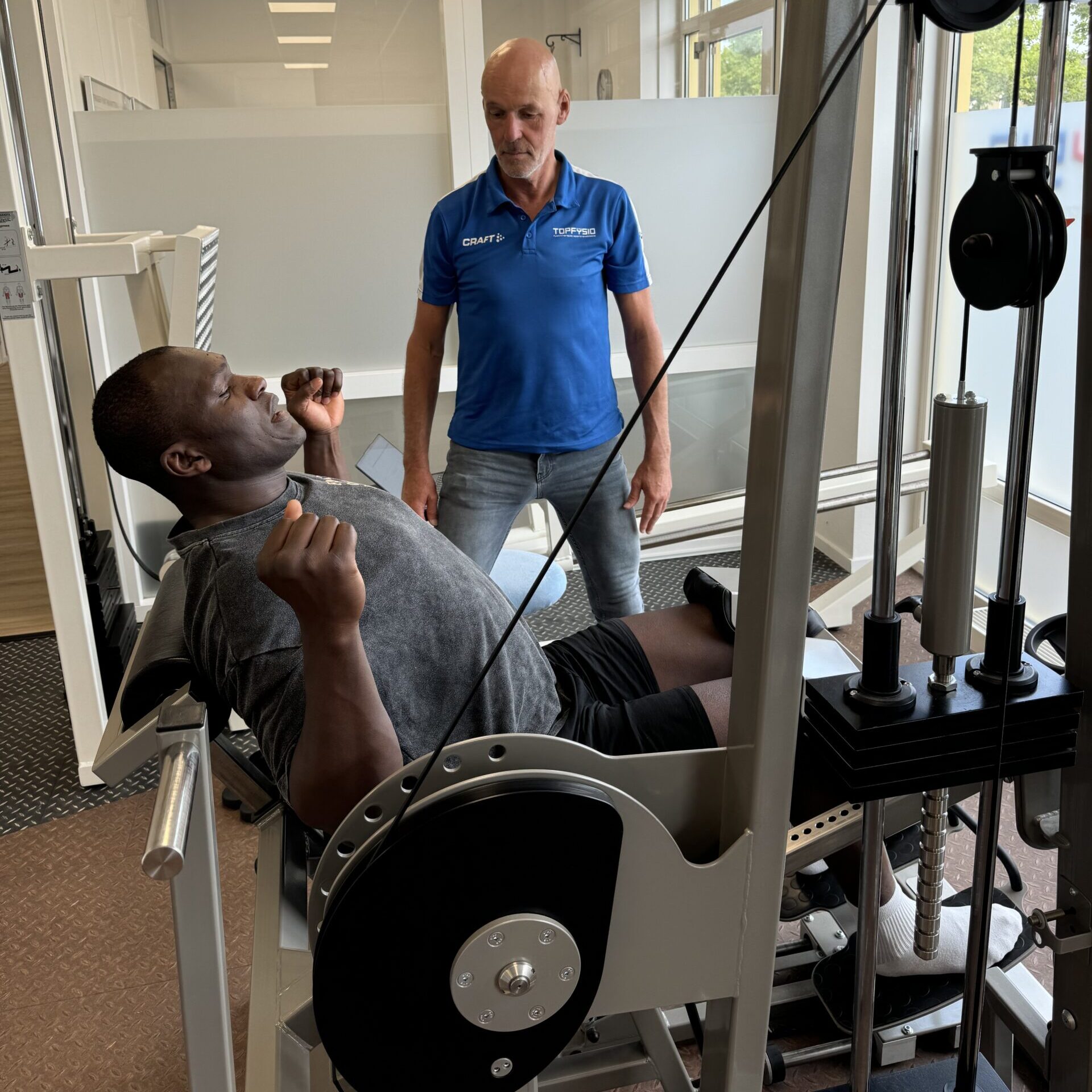 OriGENE training voor sporters gericht op rompcontrole en coördinatie bij TopFysio