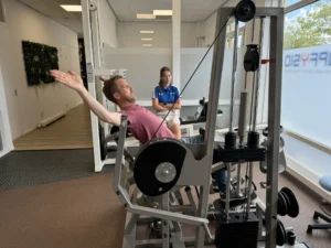 OriGENE rugtraining onder begeleiding van een fysiotherapeut bij TopFysio Leeuwarden